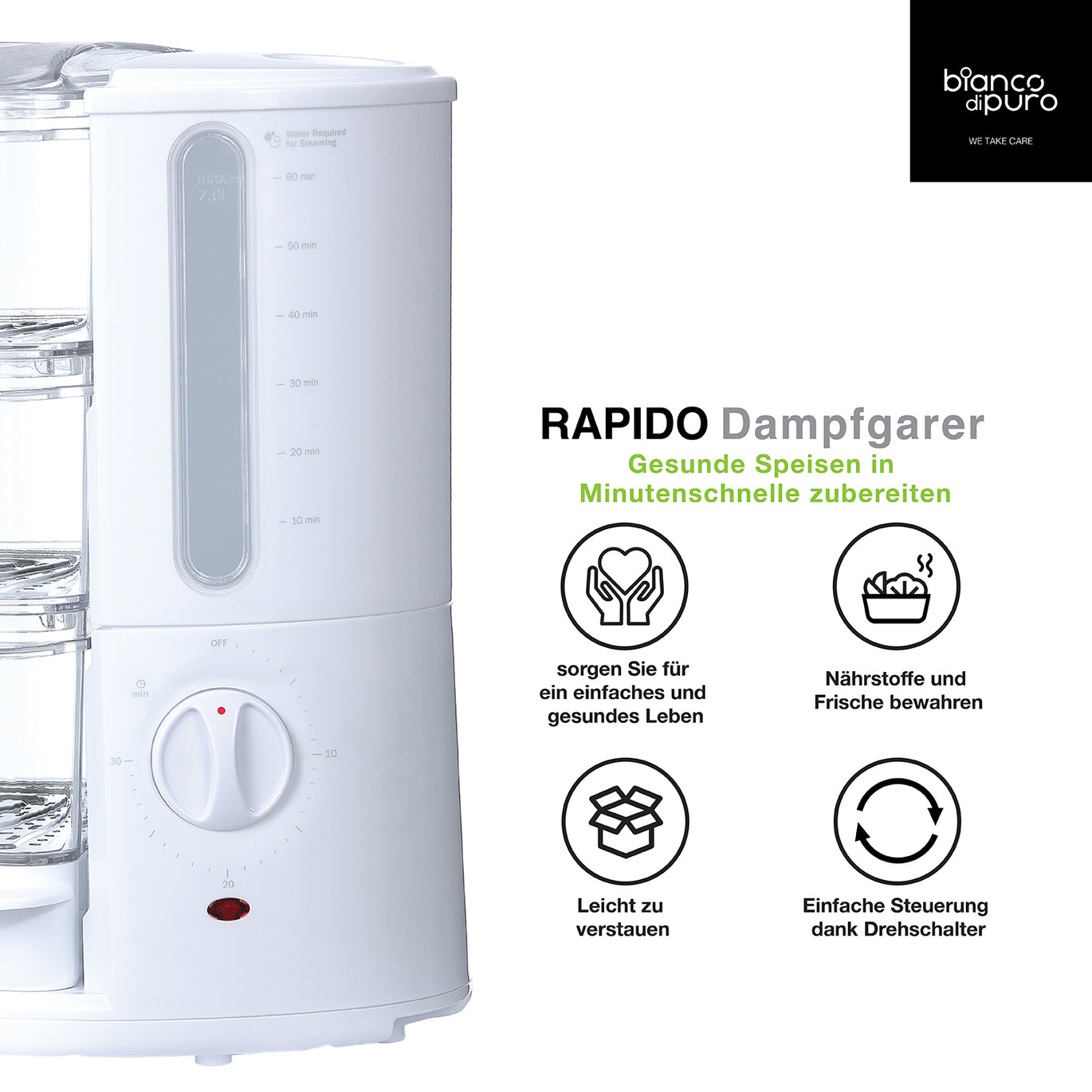 bianco di puro - Vase ミキサーセット bianco di puro